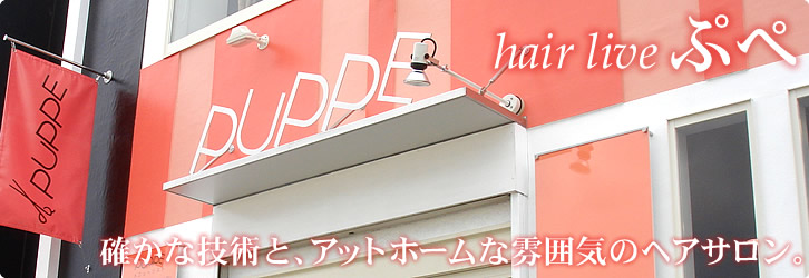 hair live �Ղ؁@�m���ȋZ�p�ƁA�A�b�g�z�[���ȕ��͋C�̃w�A�T�����B
